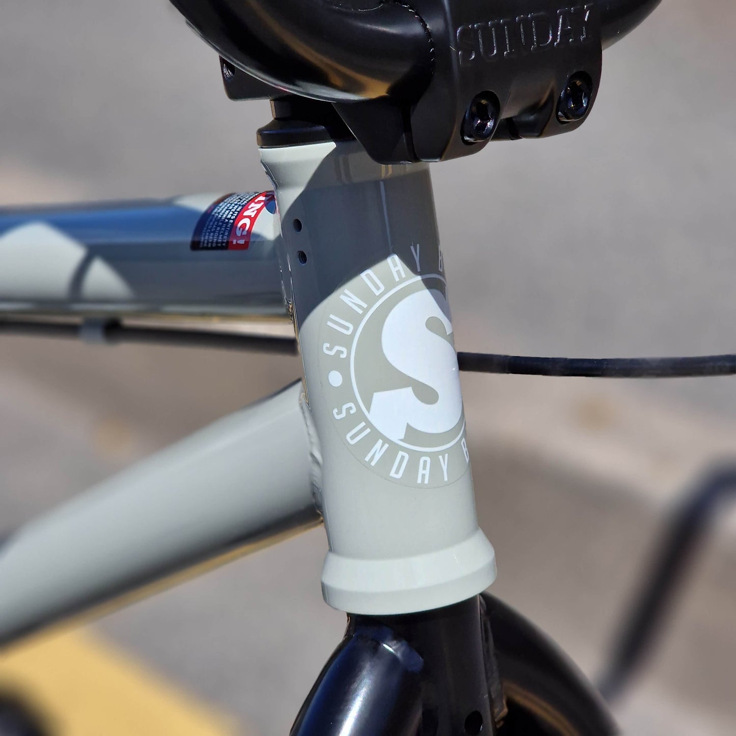 Sunday BMX Bikes Gloss Battleship Grey / 20 Sunday Blueprint 20" TT Bike Gloss Battleship Grey
