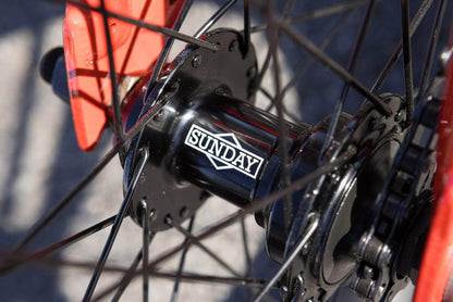 Sunday BMX Bikes Gloss Fire Engine Red / 20 Sunday Blueprint 20" TT Bike Gloss Fire Engine Red