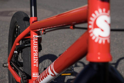 Sunday BMX Bikes Gloss Fire Engine Red / 20 Sunday Blueprint 20" TT Bike Gloss Fire Engine Red