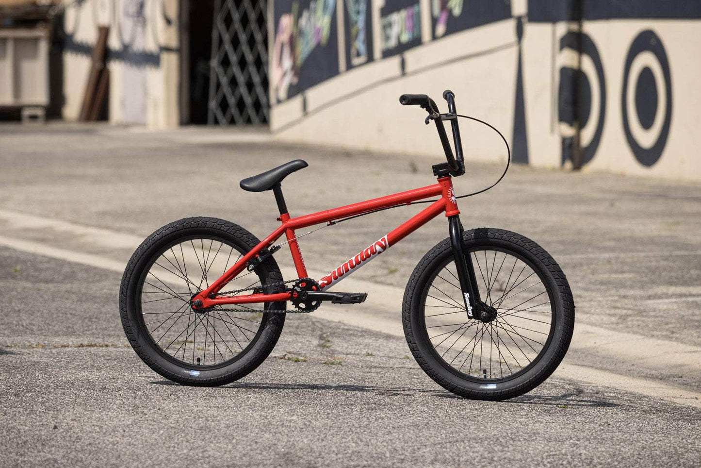 Sunday BMX Bikes Gloss Fire Engine Red / 20 Sunday Blueprint 20" TT Bike Gloss Fire Engine Red