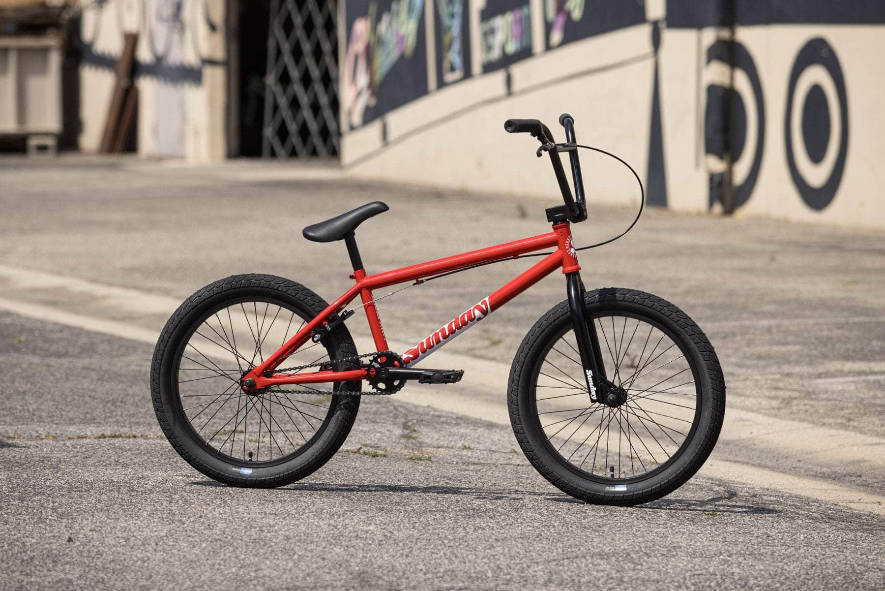 Sunday BMX Bikes Gloss Fire Engine Red / 20 Sunday Blueprint 20" TT Bike Gloss Fire Engine Red