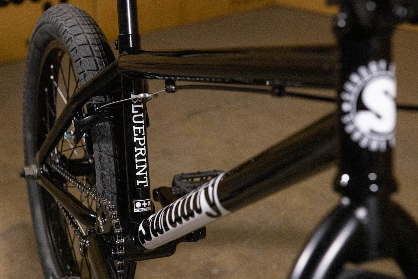 Sunday BMX Bikes Sunday Blueprint Bike Gloss Black