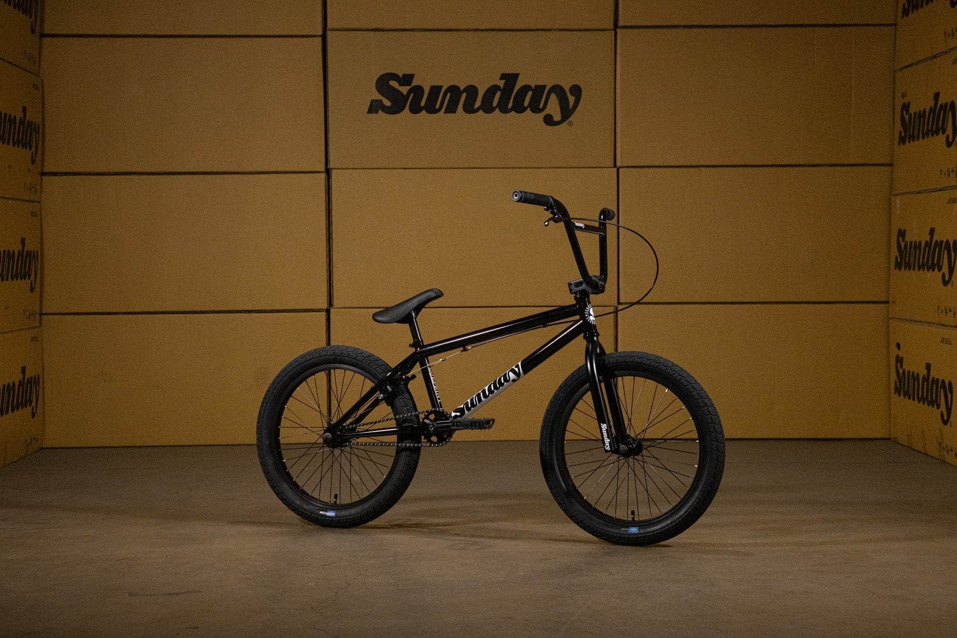 Sunday BMX Bikes Sunday Blueprint Bike Gloss Black