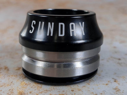 Sunday BMX Parts Black Sunday Conical Integrated Headset