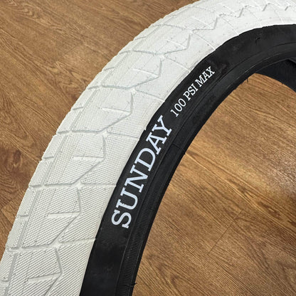 Sunday BMX Parts White / 20 x 2.40 Sunday Current V2 Tyre