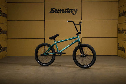 Sunday BMX Bikes Matte Pine Green / 21.25 / LHD Sunday Darkwave FC Bike 21.25" LHD Raiford Matte Pine Green
