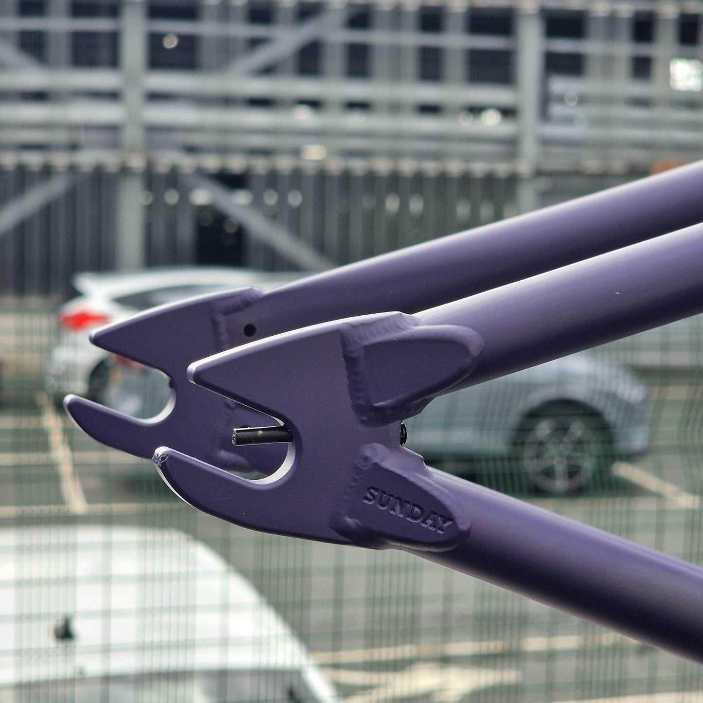 Sunday BMX Parts Sunday Darkwave v3 Frame Matte Midnight Purple