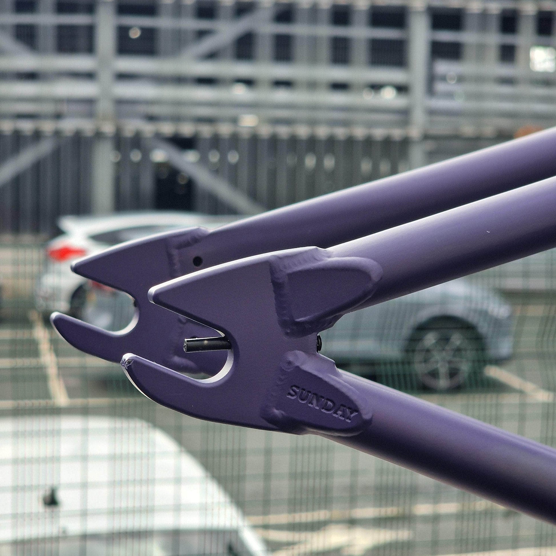 Sunday BMX Parts Sunday Darkwave v3 Frame Matte Midnight Purple