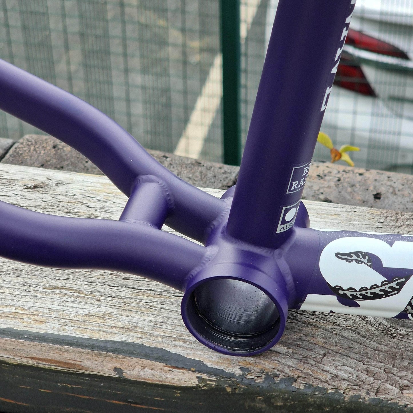 Sunday BMX Parts Sunday Darkwave v3 Frame Matte Midnight Purple