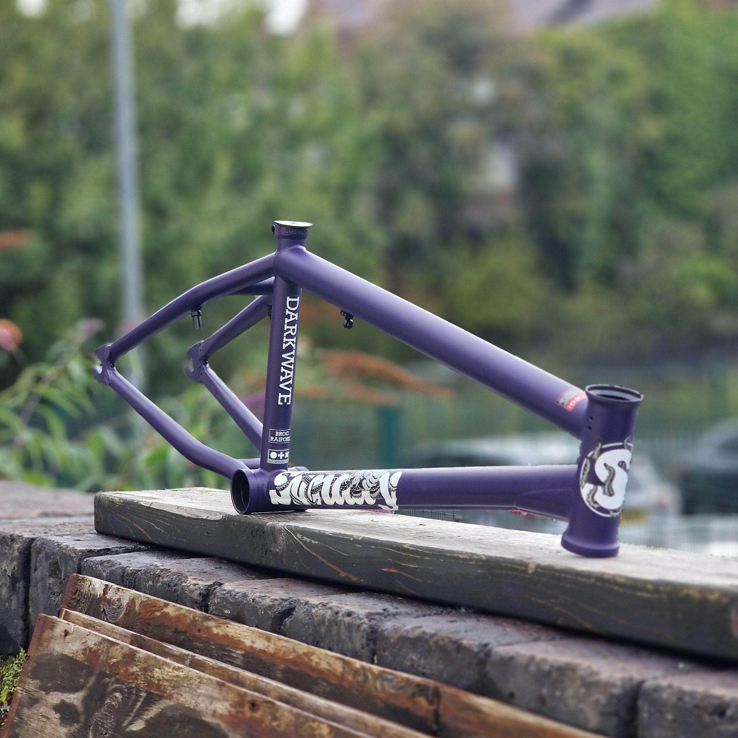 Sunday BMX Parts Sunday Darkwave v3 Frame Matte Midnight Purple