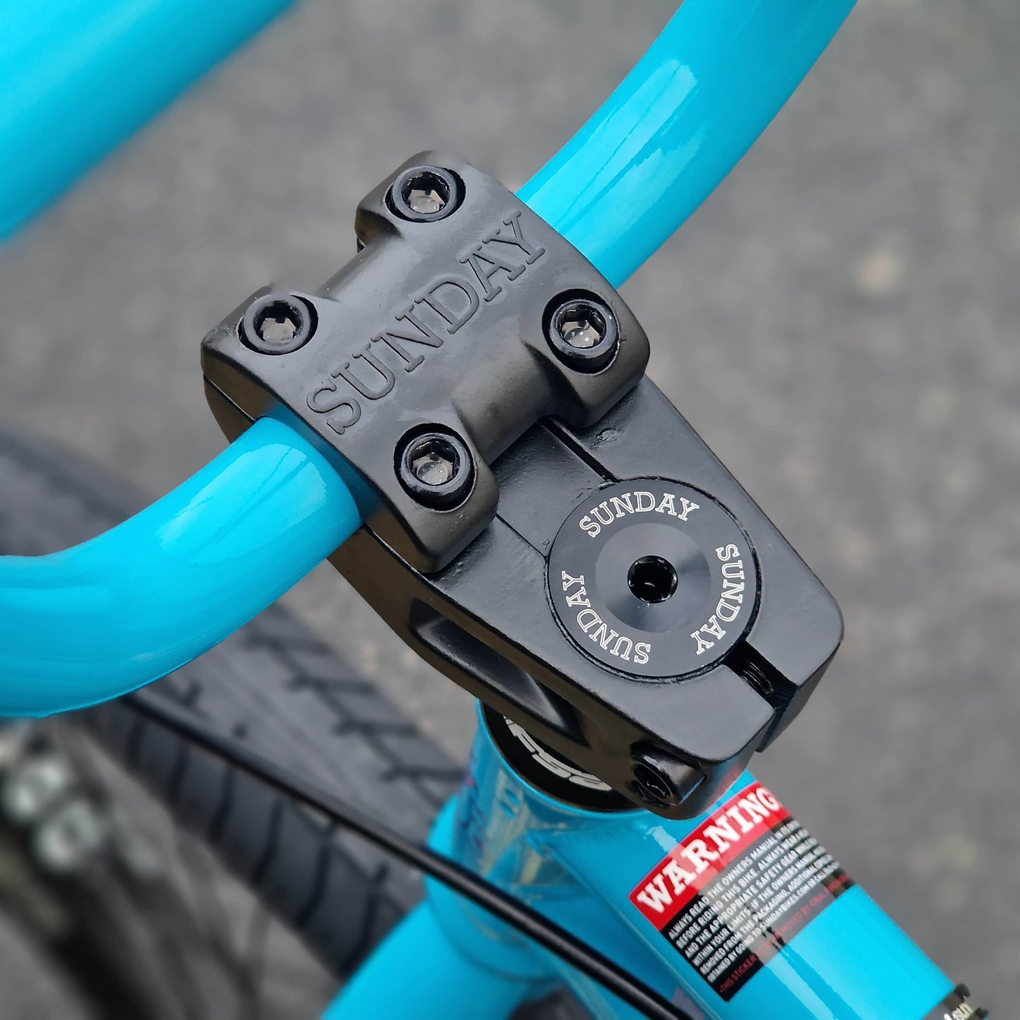 Sunday BMX Bikes Gloss Ocean Blue / 20.5 Sunday Forecaster 20.5" TT Bike Aaron Ross Gloss Ocean Blue