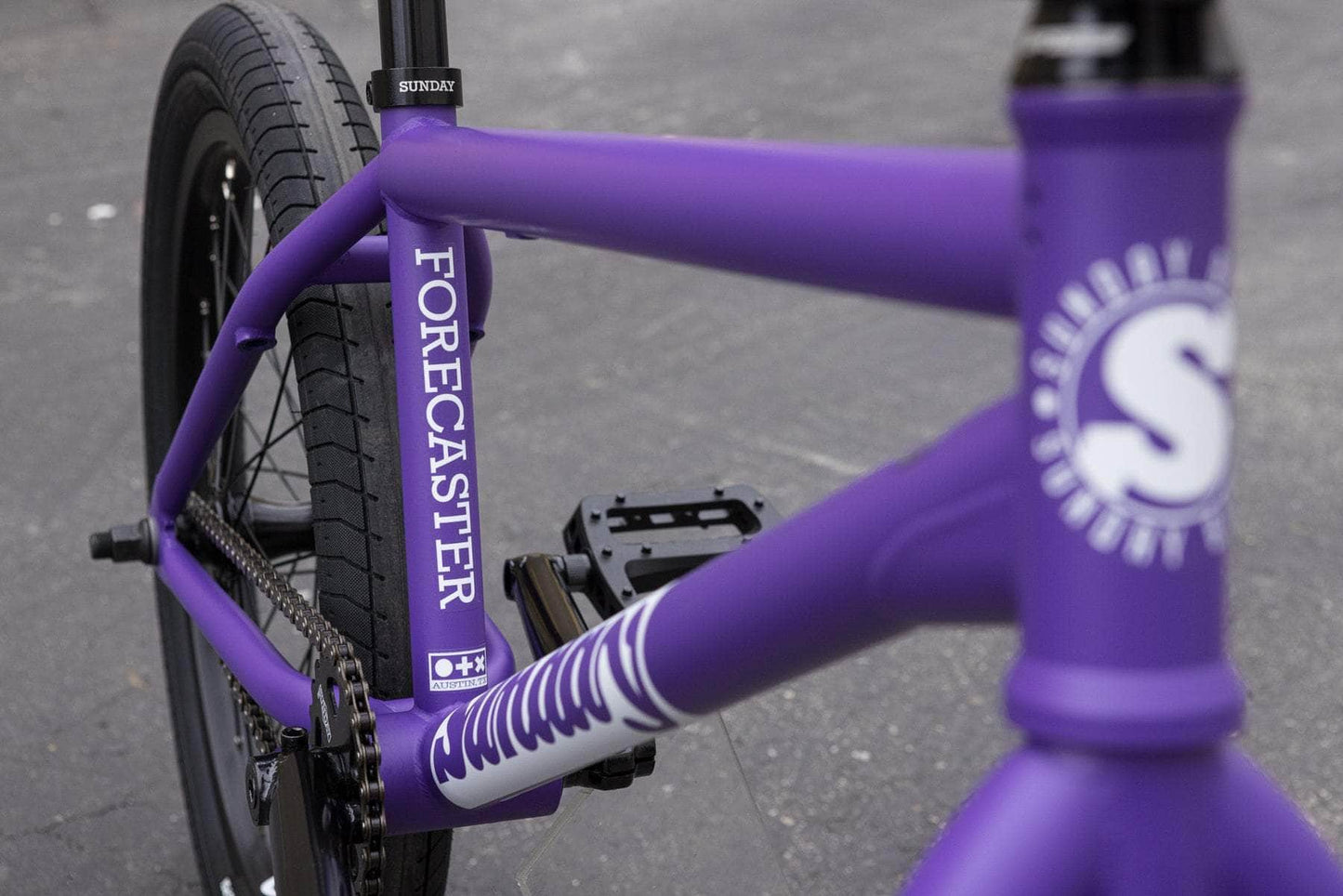 Sunday BMX Bikes Matte Grape Soda / 20.75 Sunday Forecaster 20.75" TT Bike Matte Grape Soda