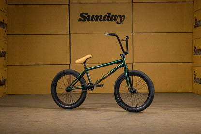 Sunday BMX Bikes Gloss Seaweed Green / 20.75 Sunday Forecaster 20.75" TT Bike Silva Gloss Seaweed Green