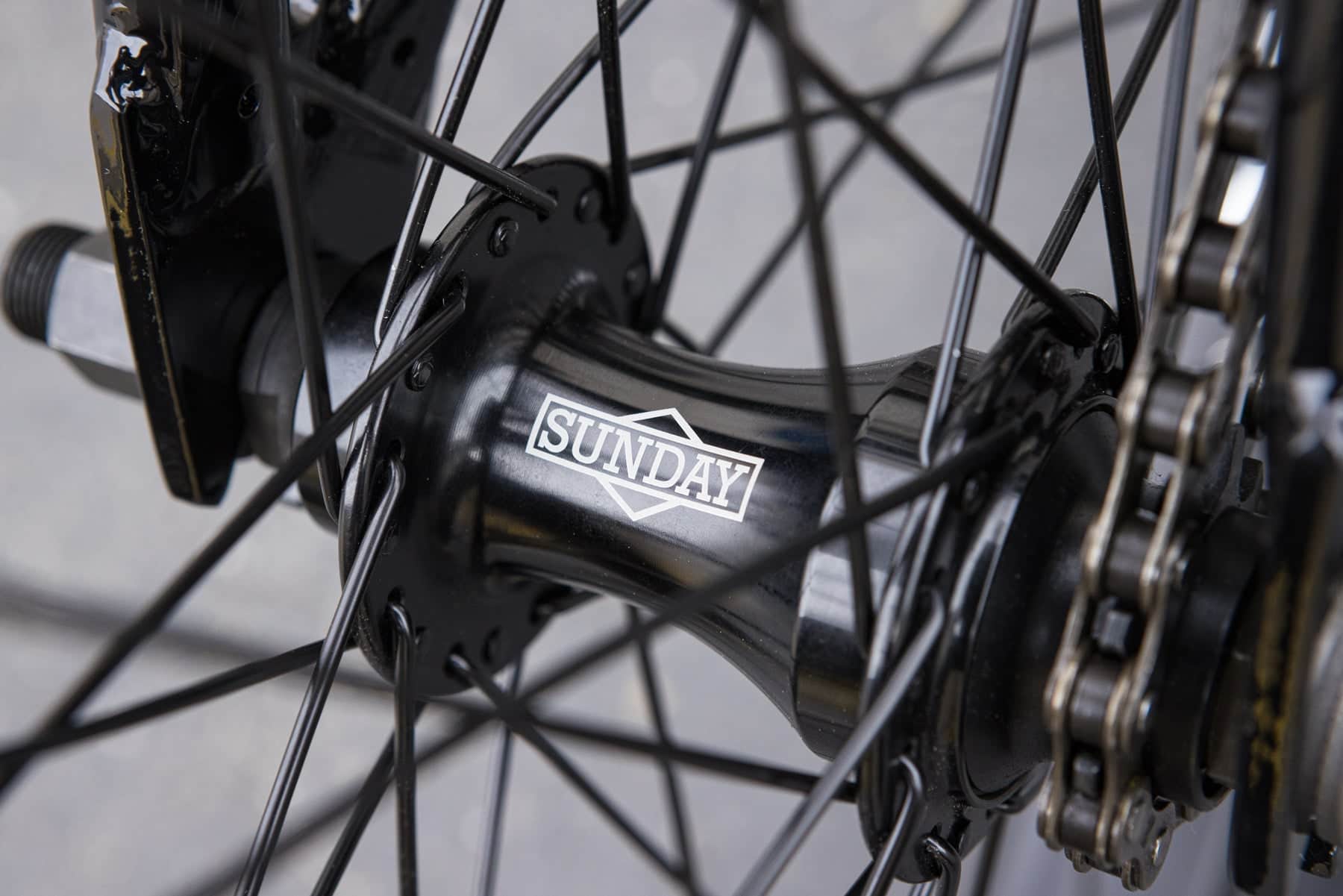 Sunday BMX Bikes Gloss Black / 20.5 Sunday Forecaster Park 20.5" TT Bike Grasset Gloss Black