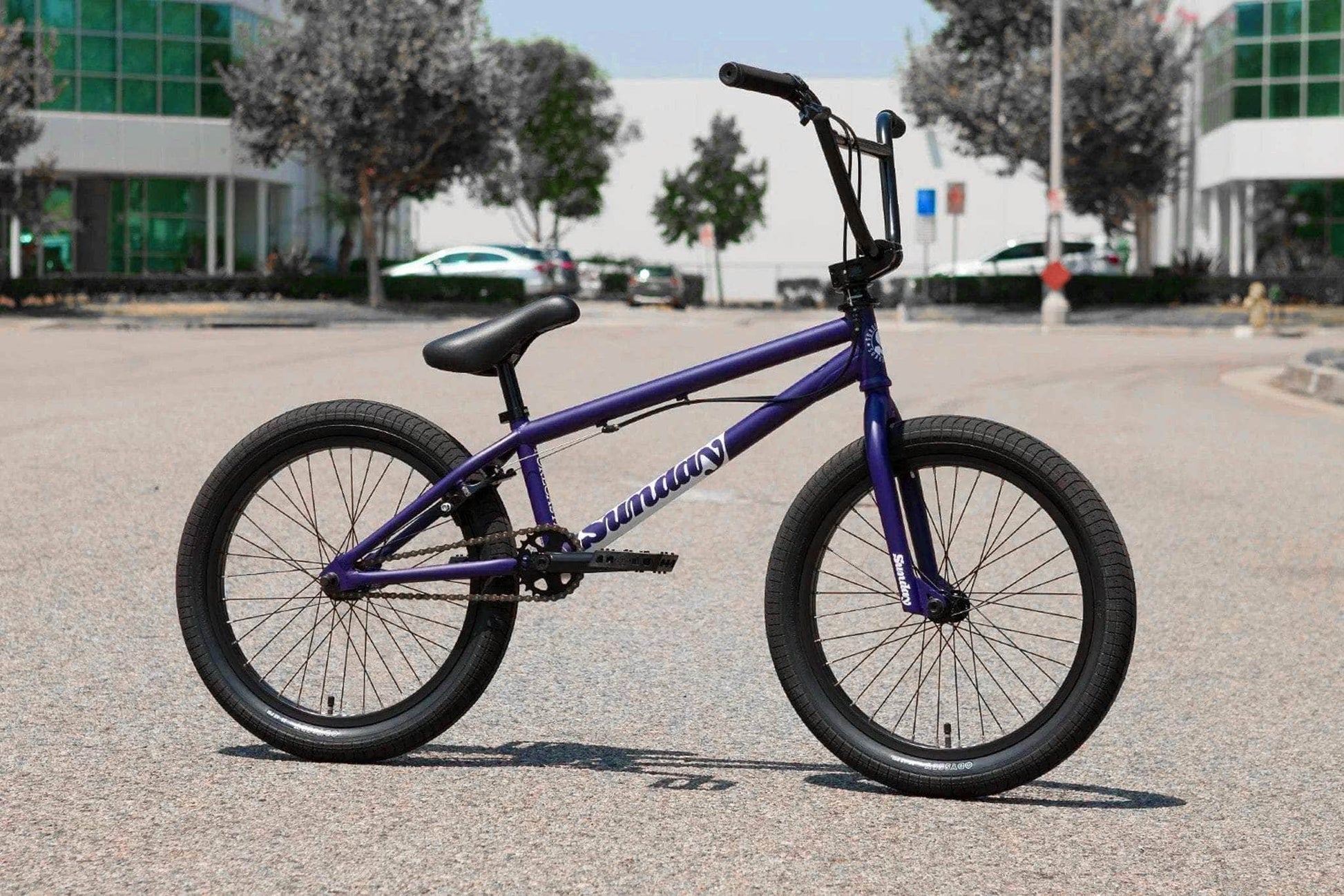 Sunday BMX Bikes Matte Midnight Purple / 20.5 Sunday Forecaster Park 20.5" TT Bike Grasset Matte Midnight Purple