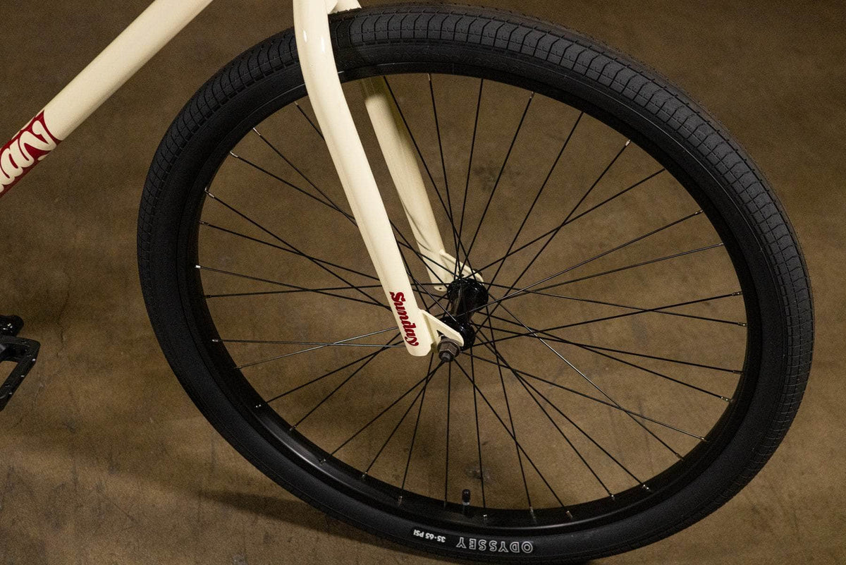 Sunday BMX Bikes Gloss Classic White Sunday High-C 29 Inch Bike Gloss Classic White