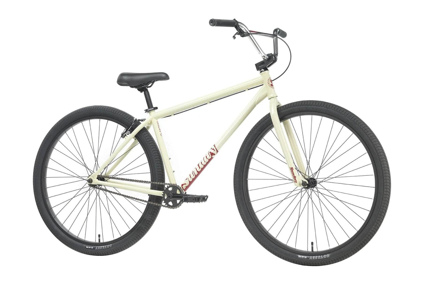 Sunday BMX Bikes Gloss Classic White Sunday High-C 29 Inch Bike Gloss Classic White