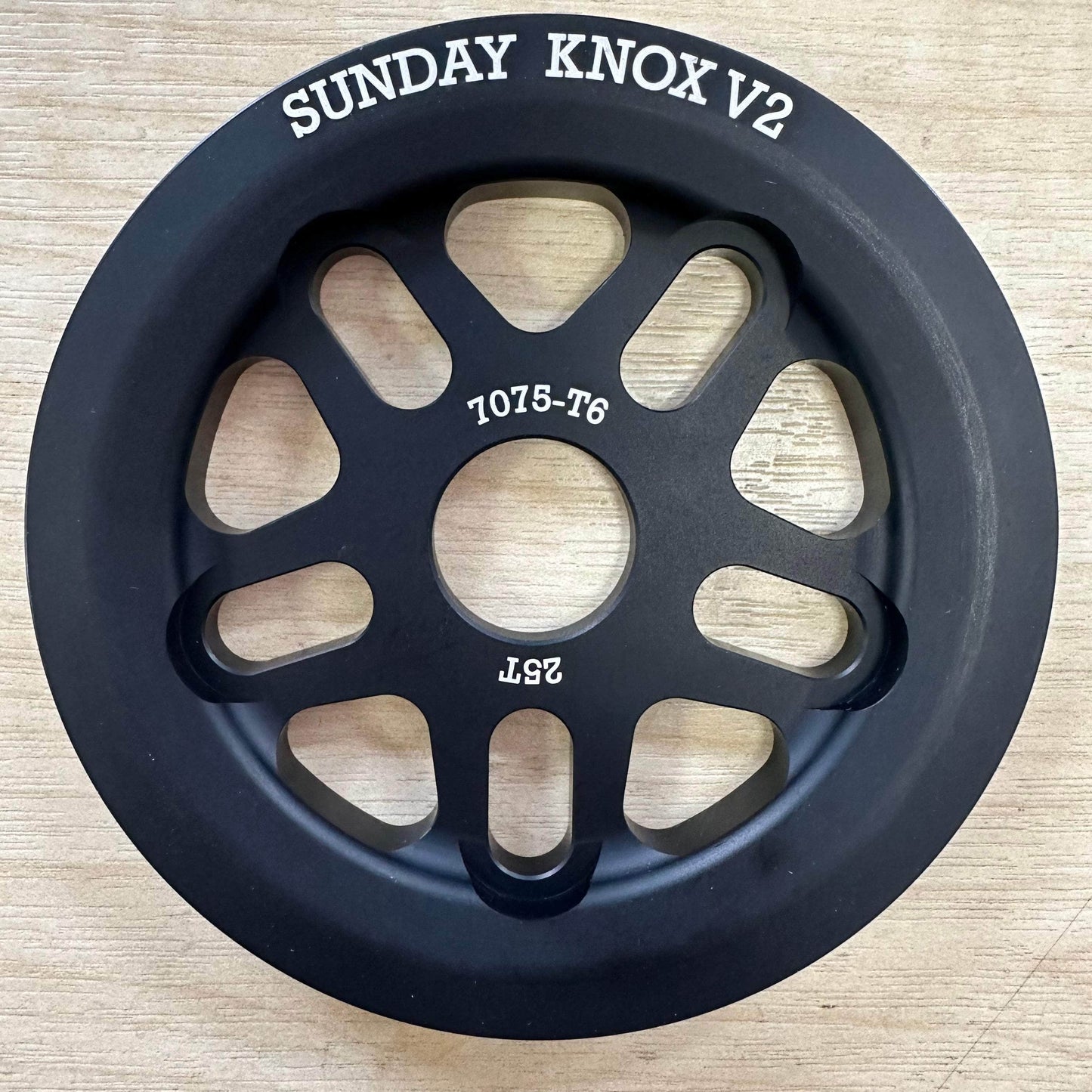 Sunday BMX Parts 25T / Black Sunday Knox Sprocket Black