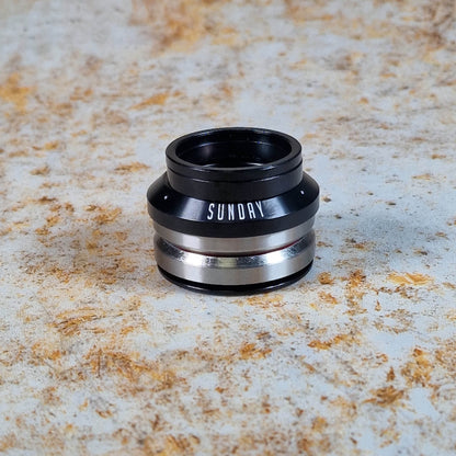 Sunday BMX Parts Black Sunday Low Stack Integrated Headset