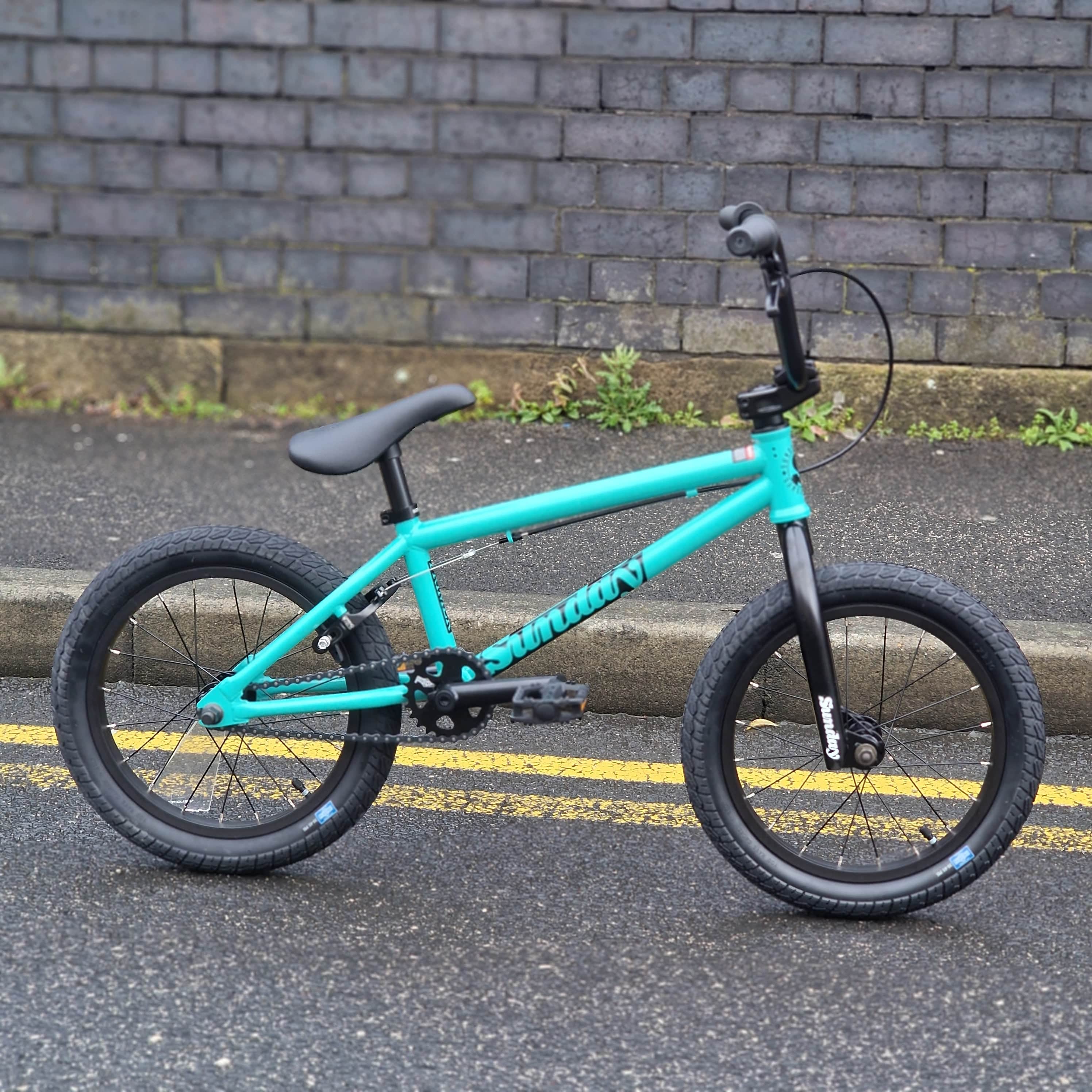 Sunday Primer 16 Inch Kids BMX Bike Turquoise | Alans BMX