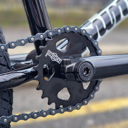 Sunday BMX Bikes Gloss Black Sunday Primer 18 Inch Bike Gloss Black