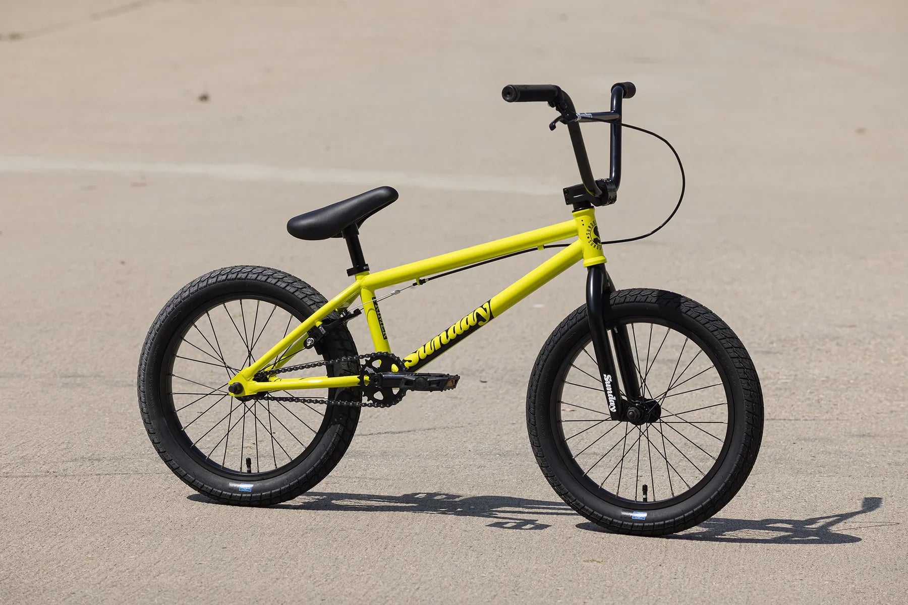 Sunday BMX Bikes Bright Yellow Sunday Primer 18 Inch Bike Gloss Bright Yellow