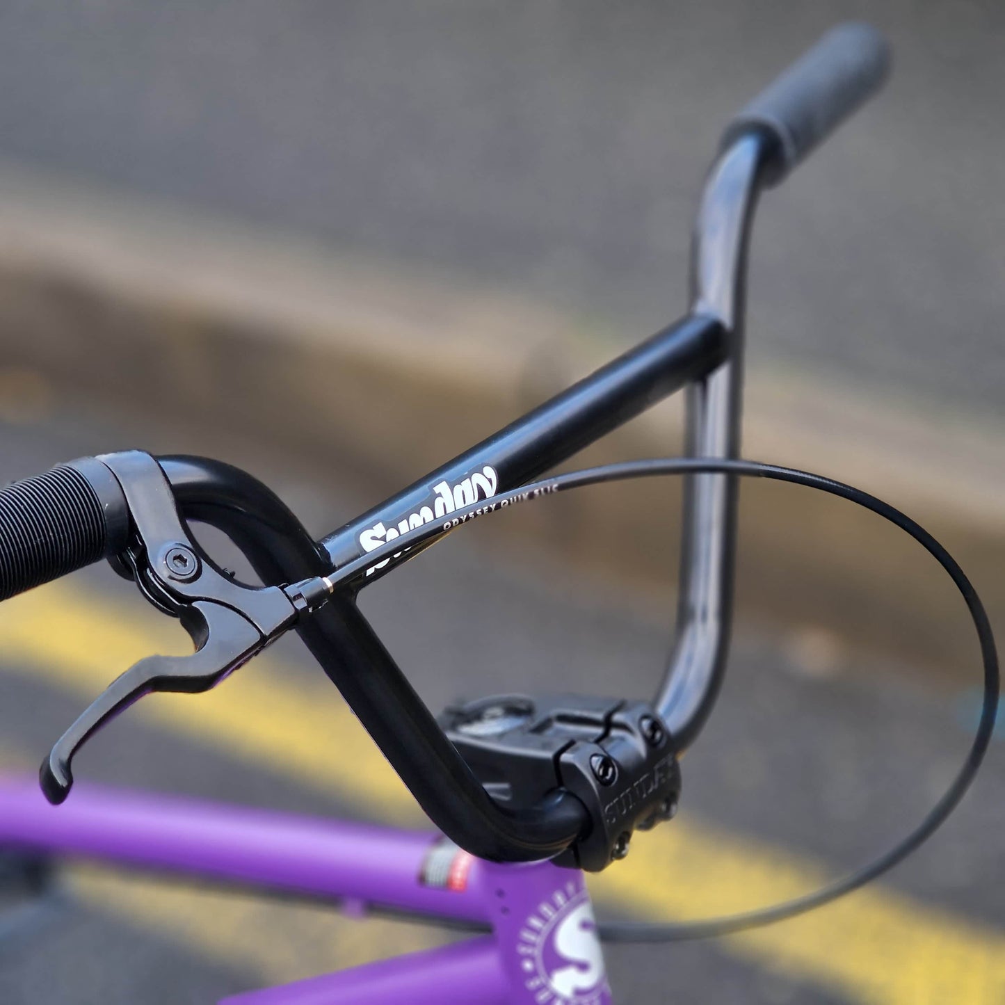 Sunday BMX Bikes Matte Grape Soda Sunday Primer 18 Inch Bike Matte Grape Soda