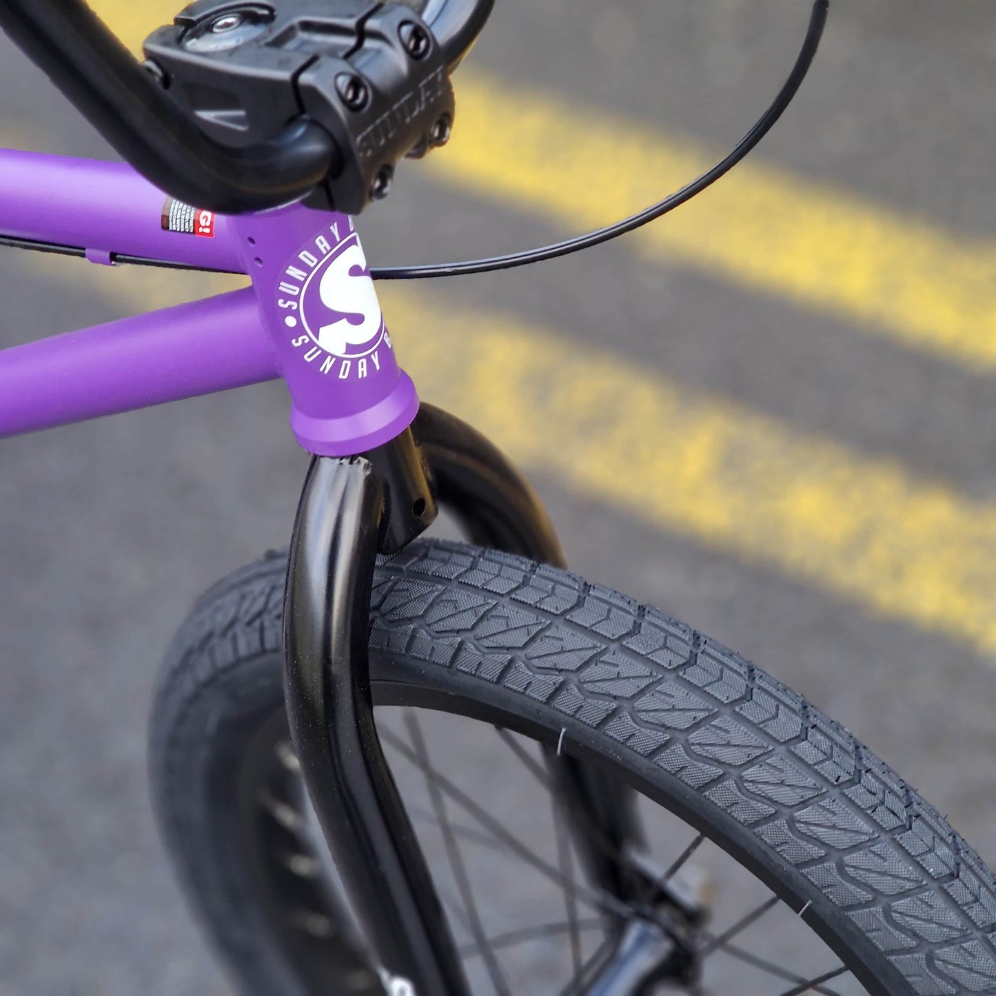 Sunday BMX Bikes Matte Grape Soda Sunday Primer 18 Inch Bike Matte Grape Soda