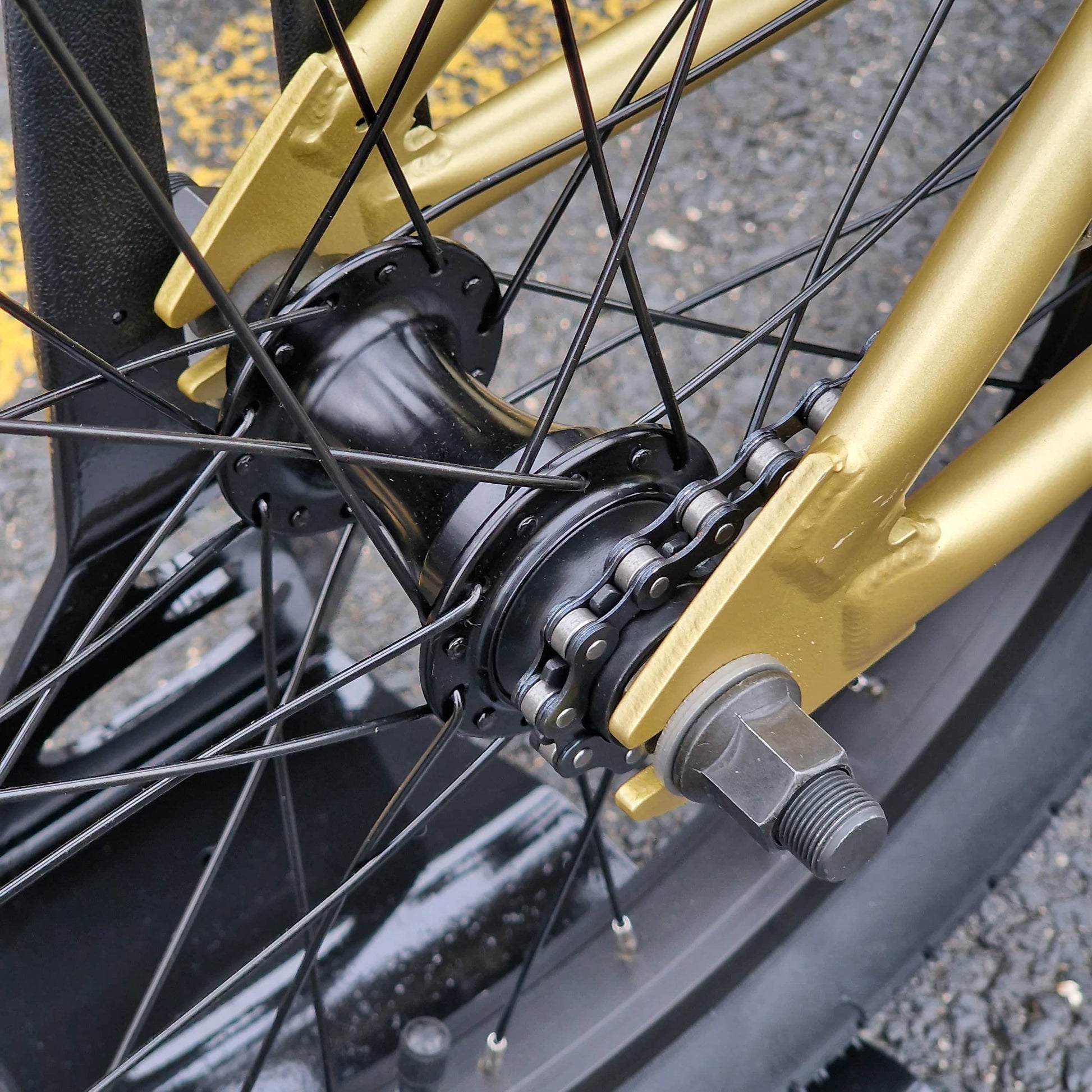 Sunday BMX Bikes Matte Metallic Gold Sunday Primer 18 Inch Bike Matte Metallic Gold