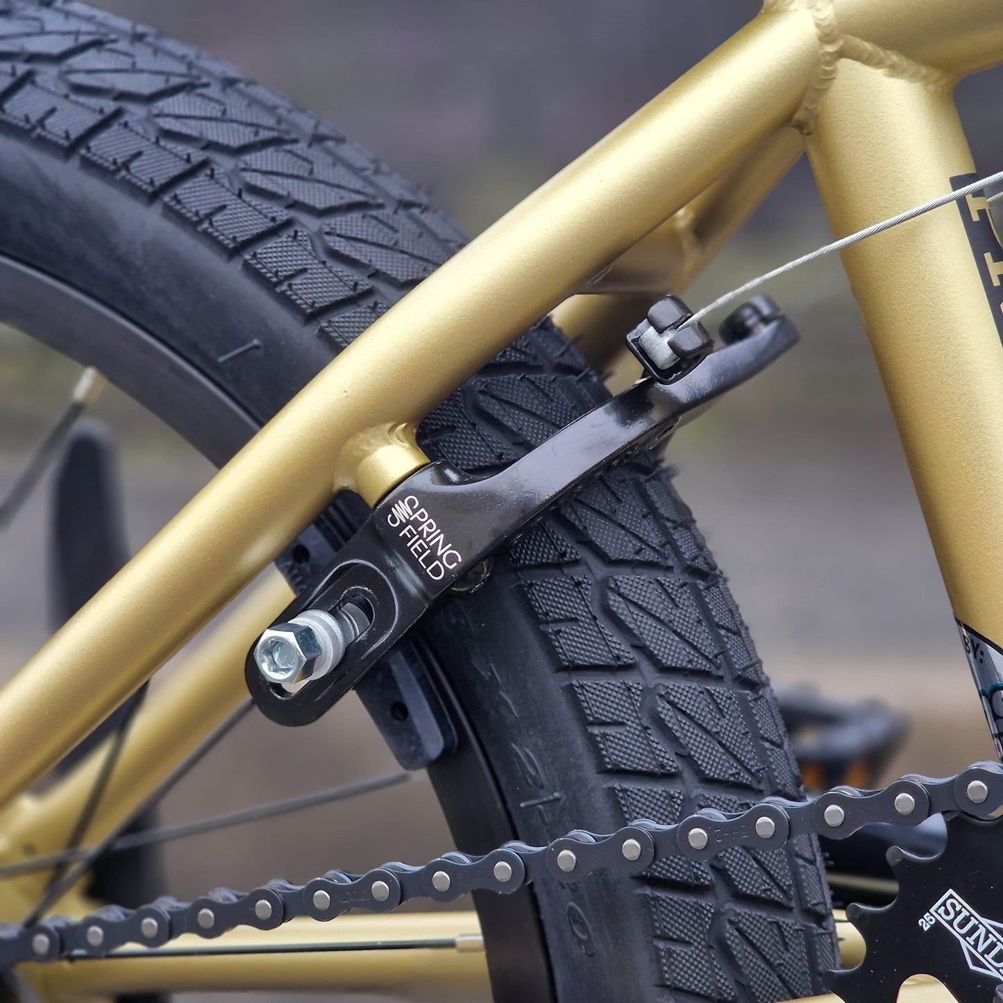 Sunday BMX Bikes Matte Metallic Gold Sunday Primer 18 Inch Bike Matte Metallic Gold