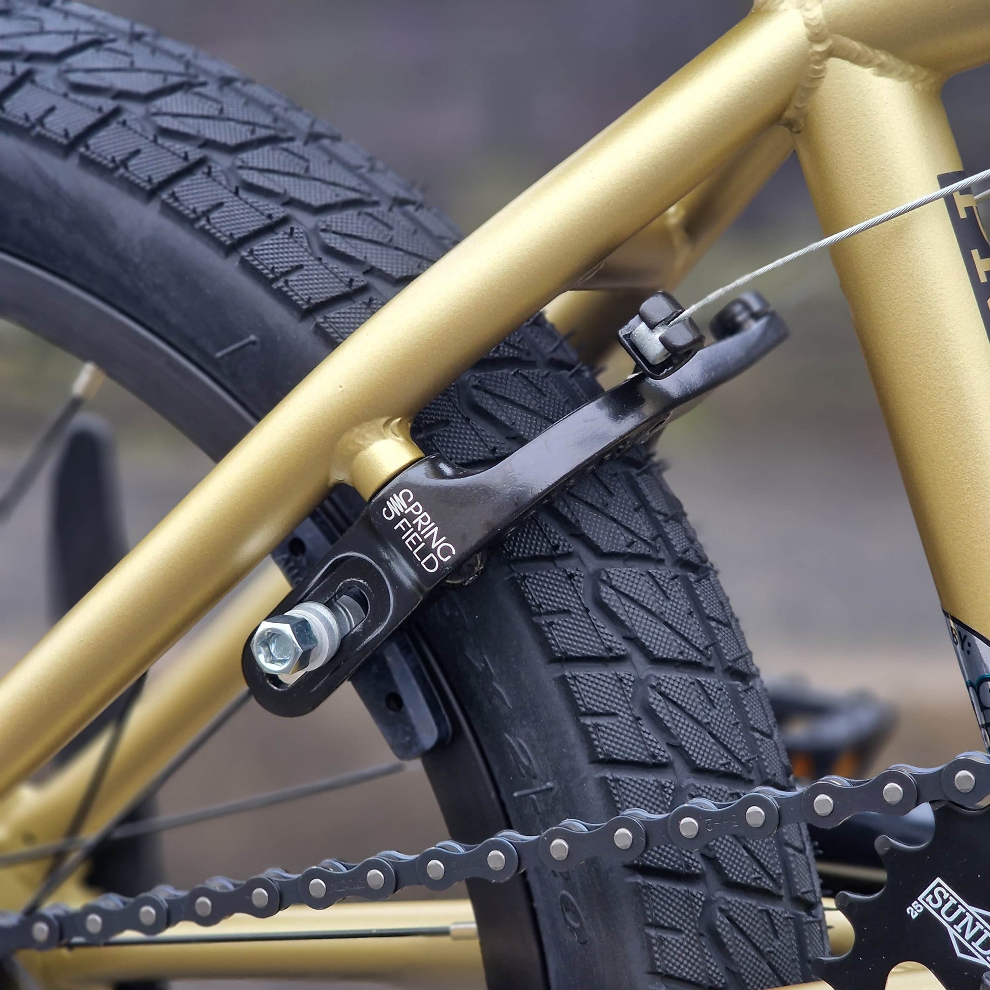 Sunday BMX Bikes Matte Metallic Gold Sunday Primer 18 Inch Bike Matte Metallic Gold