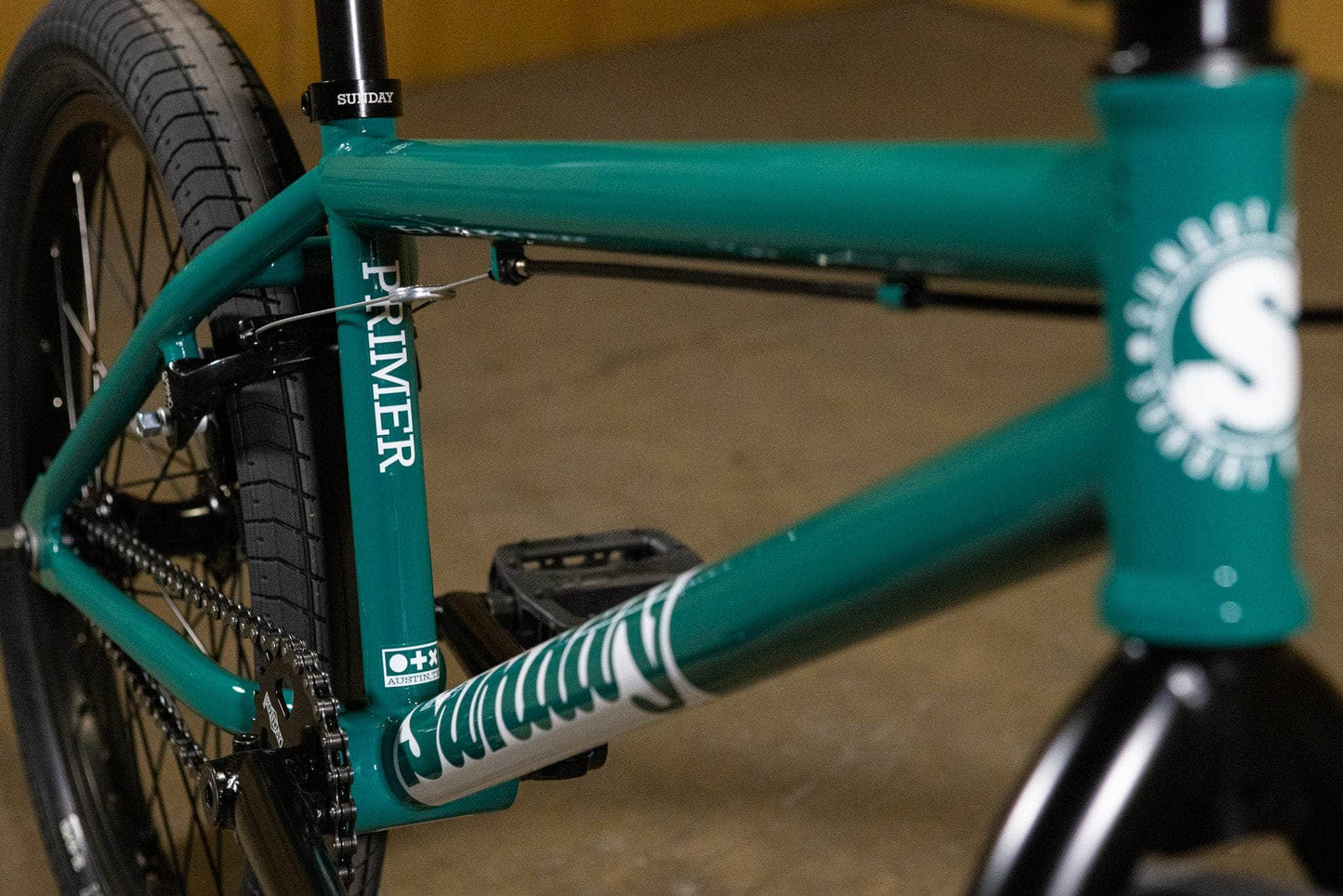 Sunday BMX Bikes Gloss Pine Green / 20.75 Sunday Primer 20.75" TT Bike Gloss Pine Green