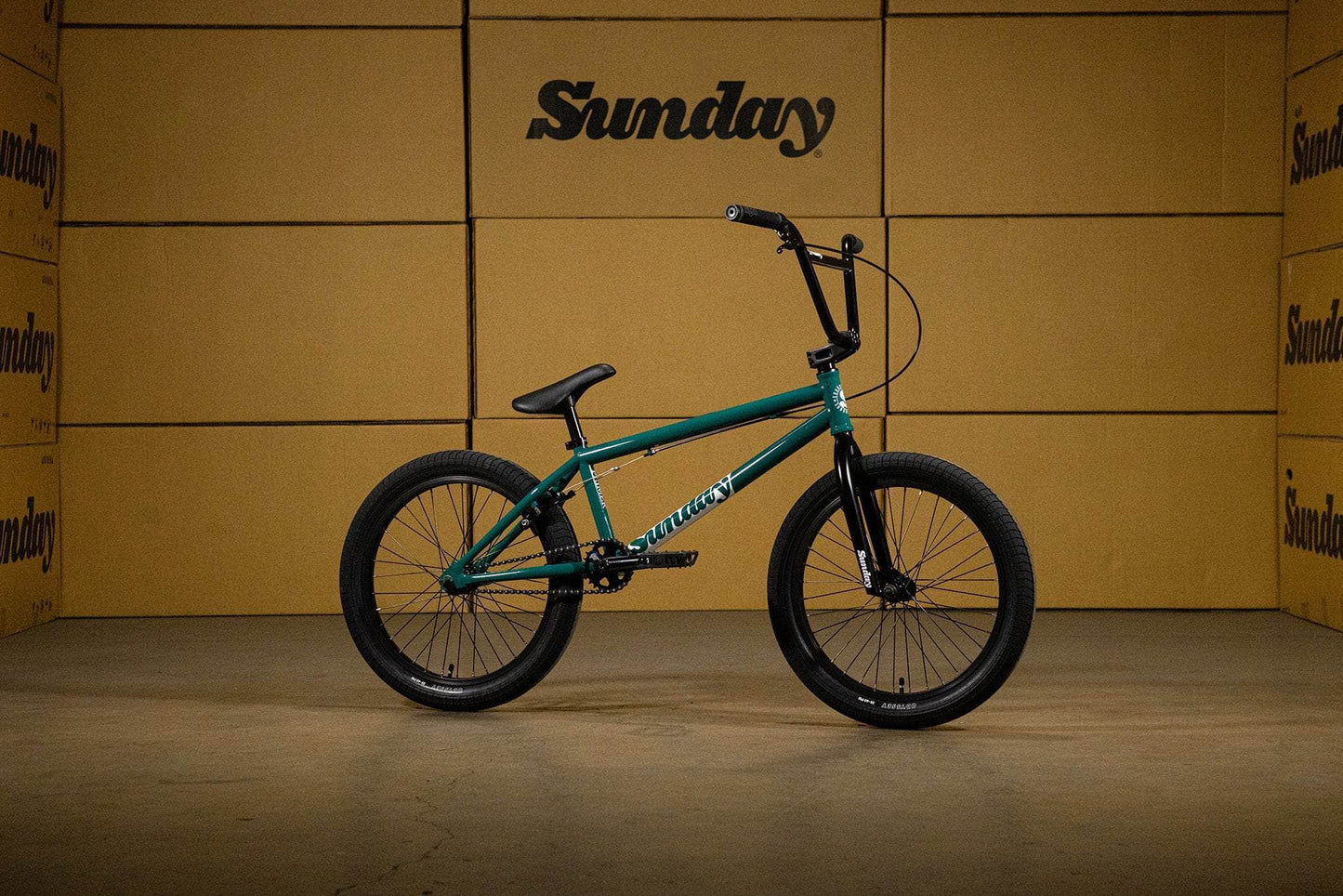 Sunday BMX Bikes Gloss Pine Green / 20.75 Sunday Primer 20.75" TT Bike Gloss Pine Green