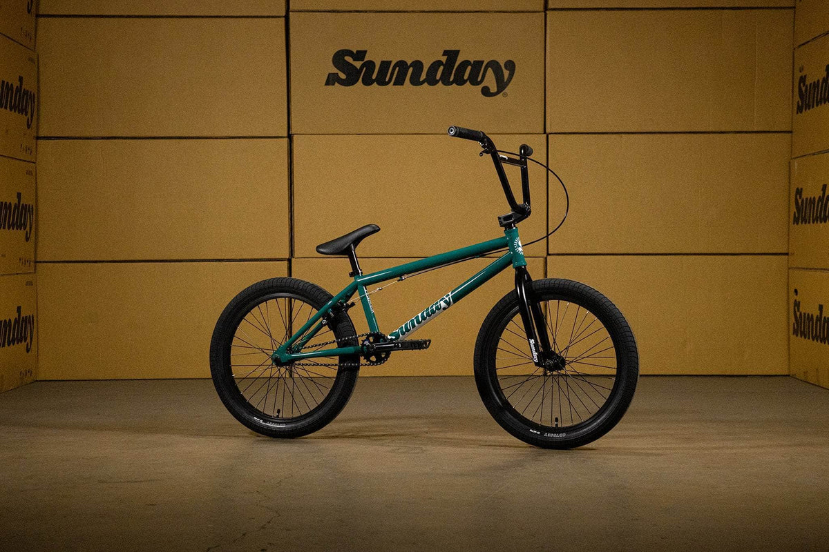 Sunday BMX Bikes Gloss Pine Green / 20.75 Sunday Primer 20.75" TT Bike Gloss Pine Green