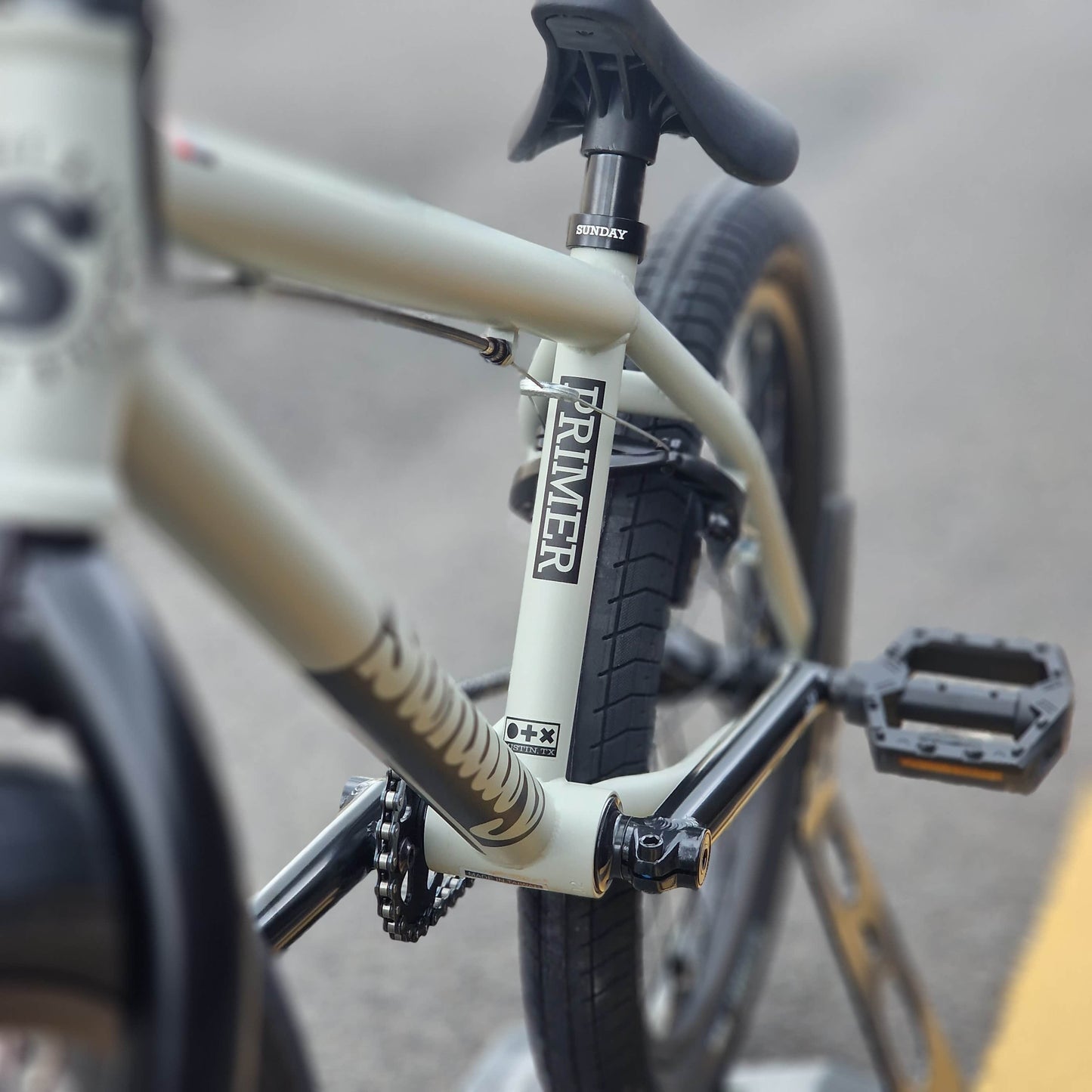 Sunday BMX Bikes Matte Battleship Grey / 20.75 Sunday Primer 20.75" TT Bike Matte Battleship Grey