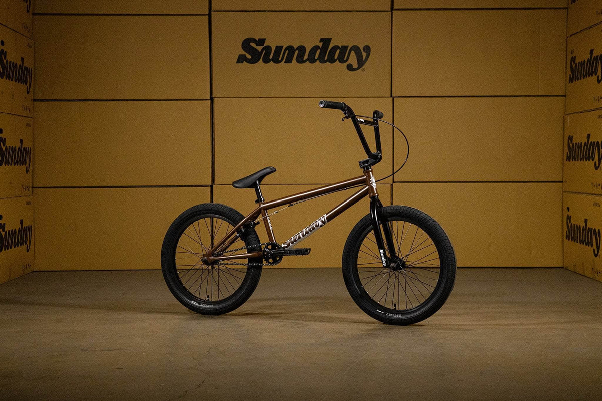 Sunday BMX Bikes Matte Dark Brown / 21 Sunday Primer 21" TT Bike Matte Dark Brown