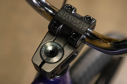 Sunday BMX Bikes Matte Midnight Purple / 20.75 Sunday Scout 20.75" TT Bike Matte Midnight Purple