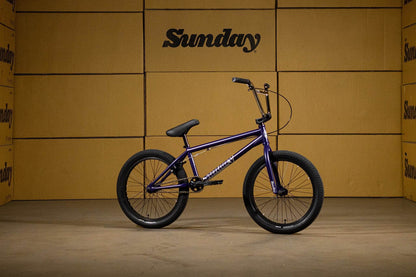 Sunday BMX Bikes Matte Midnight Purple / 20.75 Sunday Scout 20.75" TT Bike Matte Midnight Purple