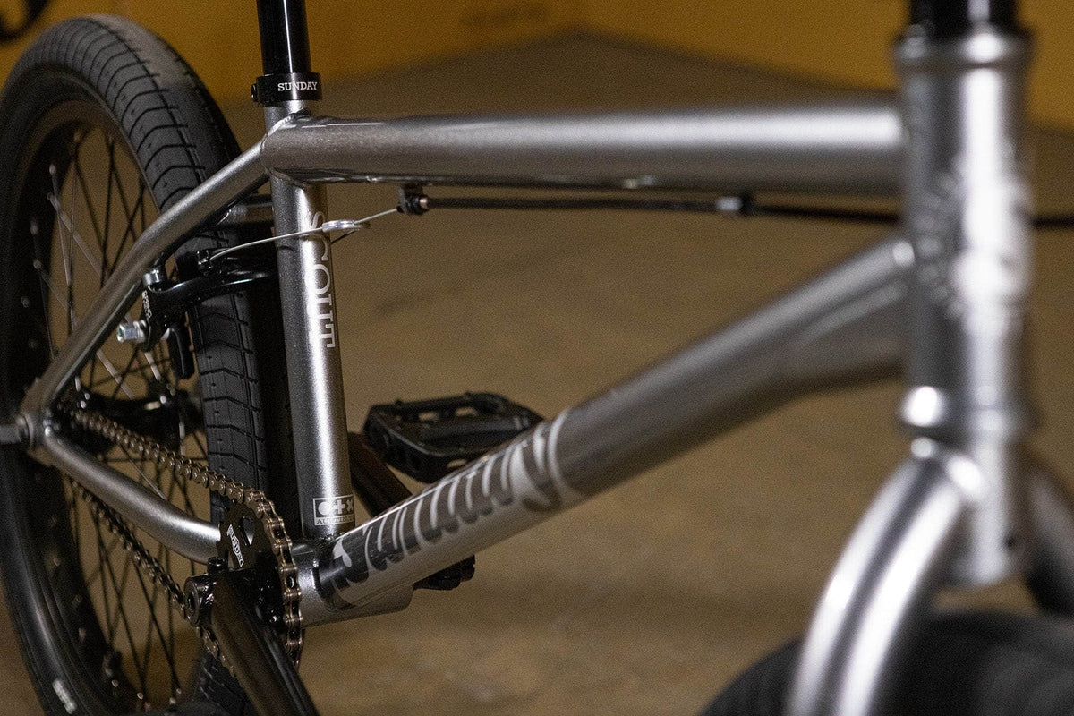 Sunday BMX Bikes Gloss Metallic Dark Silver / 21 Sunday Scout 21" TT Bike Gloss Metallic Dark Silver