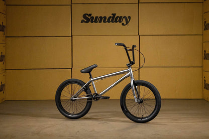 Sunday BMX Bikes Gloss Metallic Dark Silver / 21 Sunday Scout 21" TT Bike Gloss Metallic Dark Silver