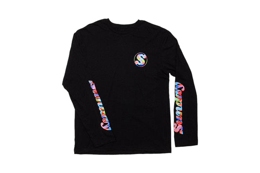 Sunday Clothing & Shoes Sunday Scribble Long Sleeve Shirt Black