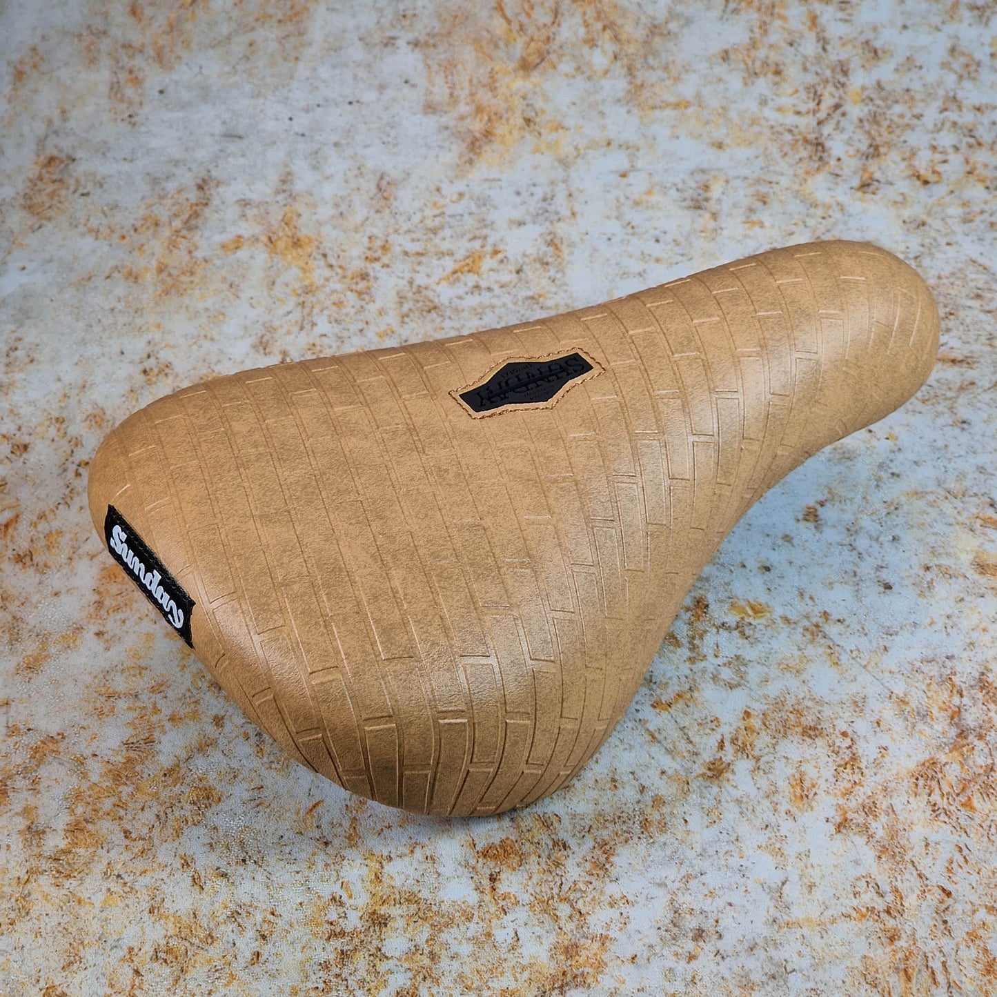Sunday BMX Parts Brown Sunday Silva Brick Fat Capital Pivotal Seat Brown