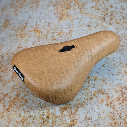 Sunday BMX Parts Brown Sunday Silva Brick Fat Capital Pivotal Seat Brown