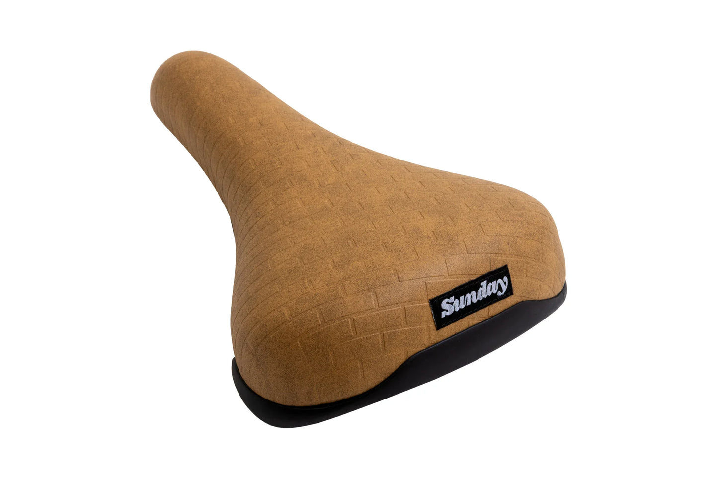 Sunday BMX Parts Brown Sunday Silva Brick Railed Cruiser Seat Brown