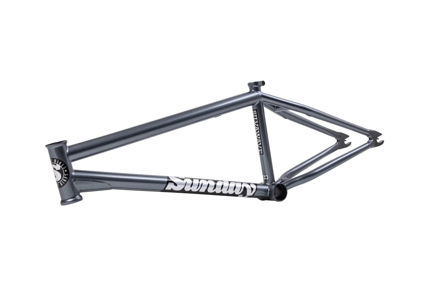 Sunday BMX Parts Sunday Silvawave Frame Metallic Dark Silver