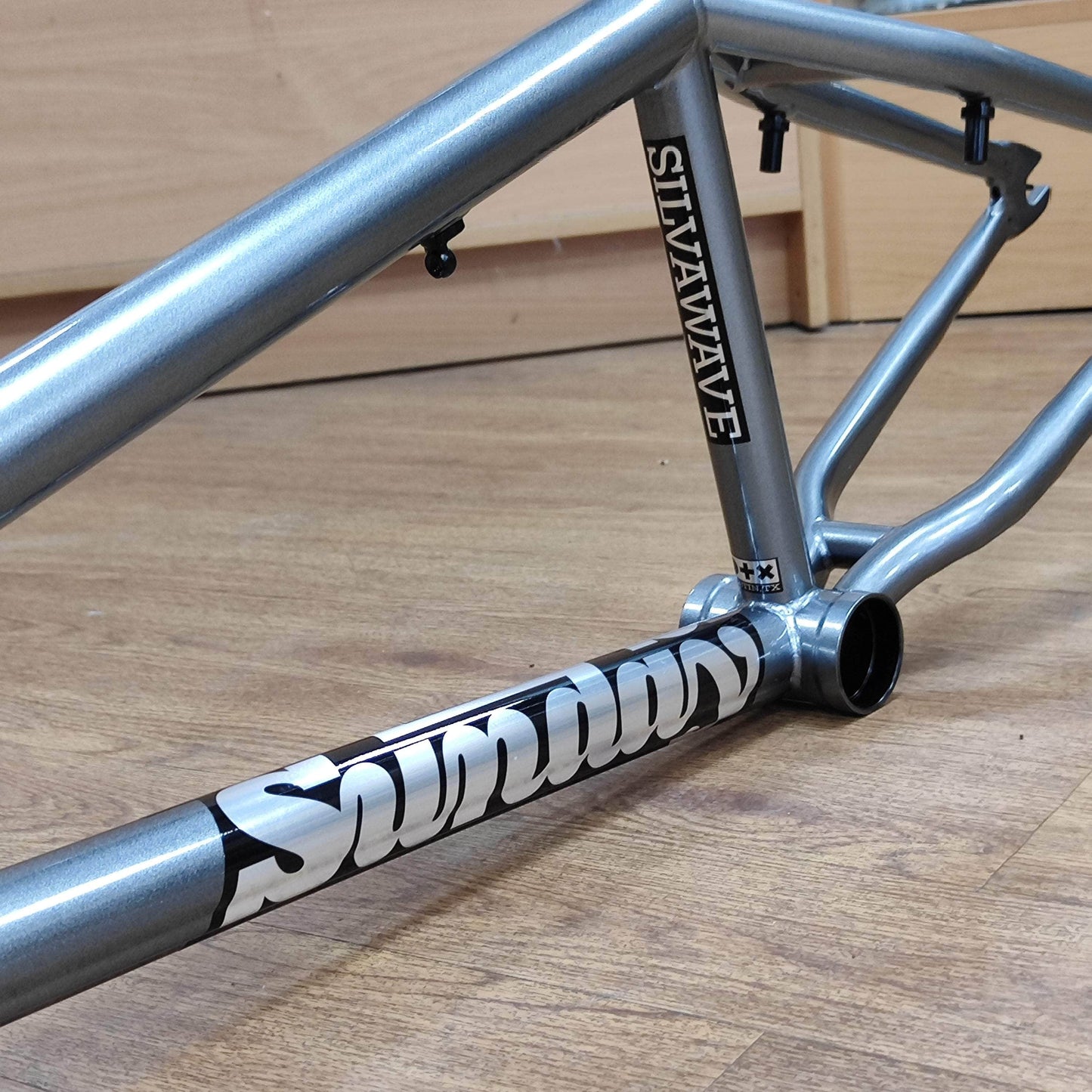 Sunday BMX Parts Sunday Silvawave Frame Metallic Dark Silver