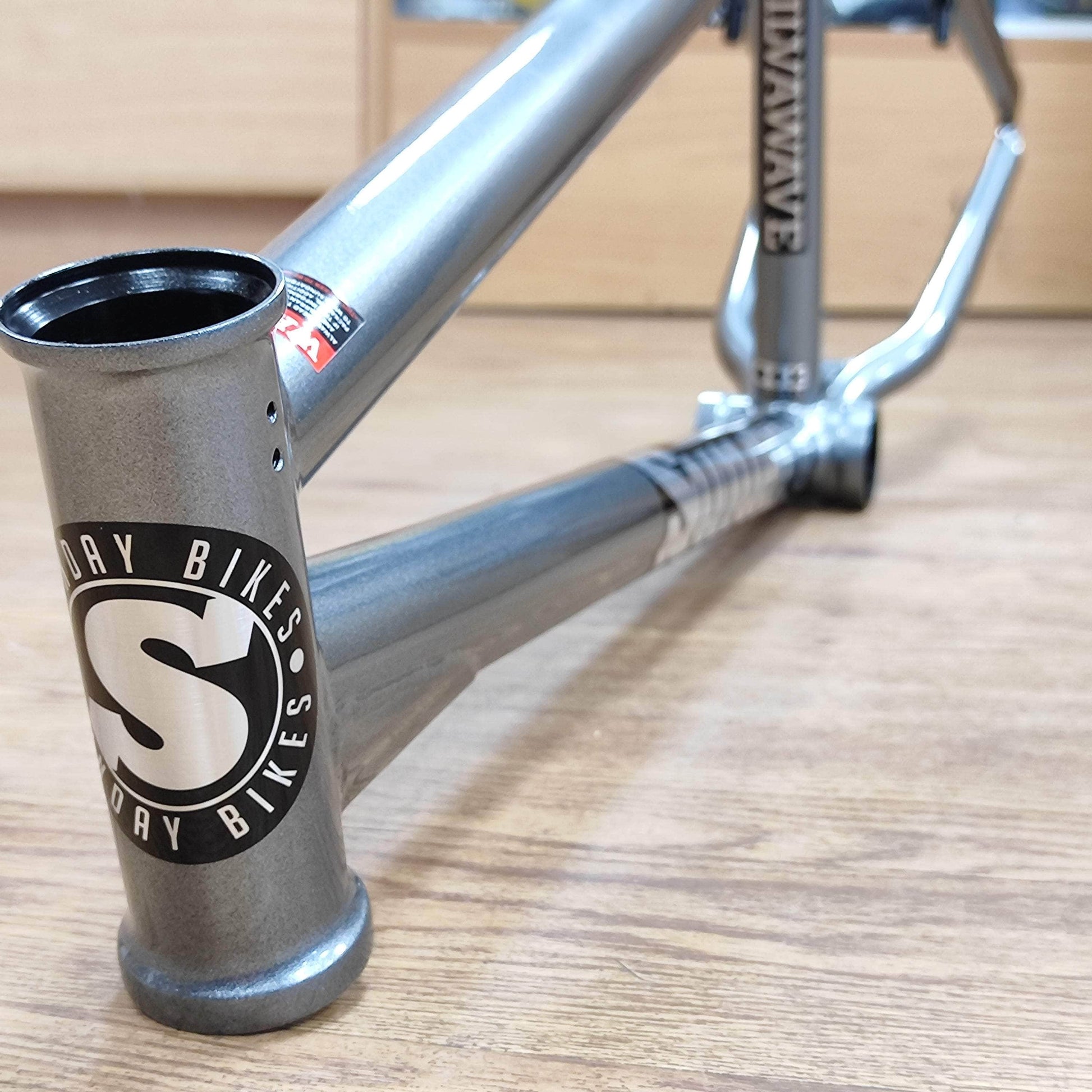 Sunday BMX Parts Sunday Silvawave Frame Metallic Dark Silver