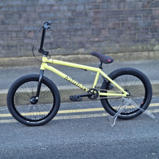 Sunday BMX Bikes Sunday Soundwave Special 21" TT Bike Gloss Notepad Yellow