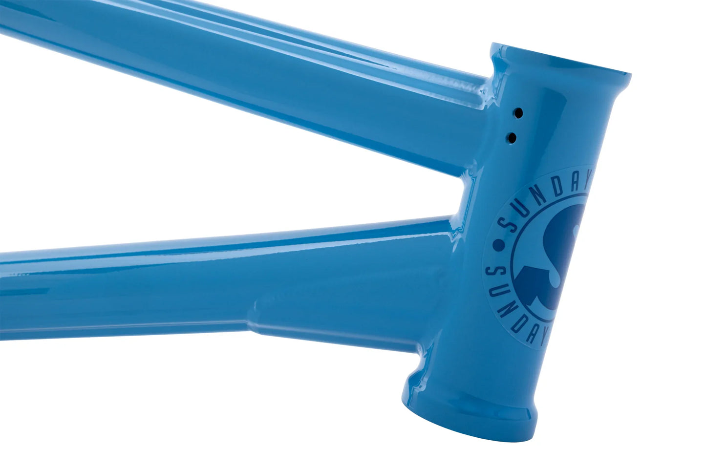 Sunday BMX Parts Sunday Soundwave v3 Frame Gloss Lichen Blue with Blue Decals