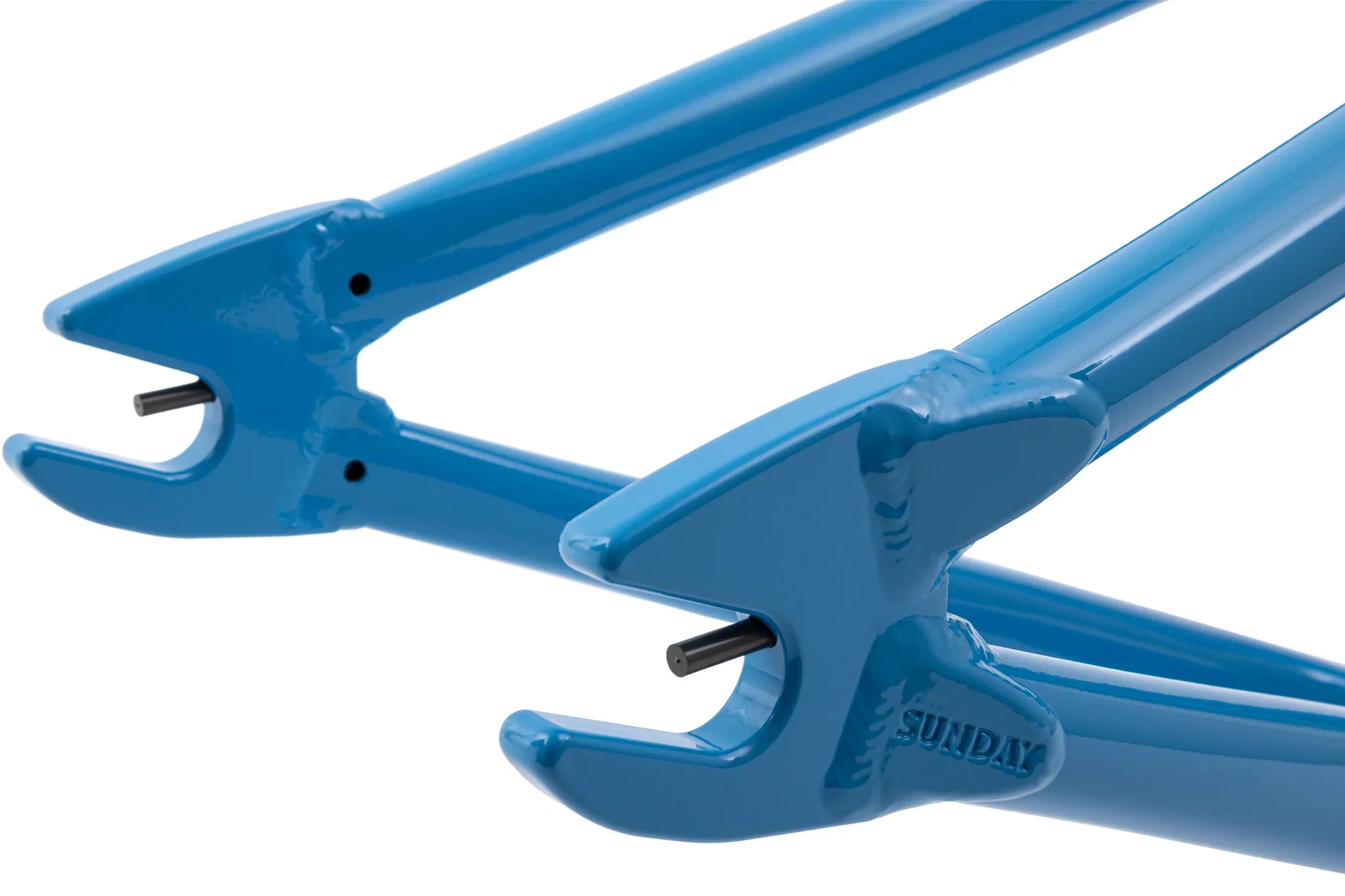 Sunday BMX Parts Sunday Soundwave v3 Frame Gloss Lichen Blue with Blue Decals